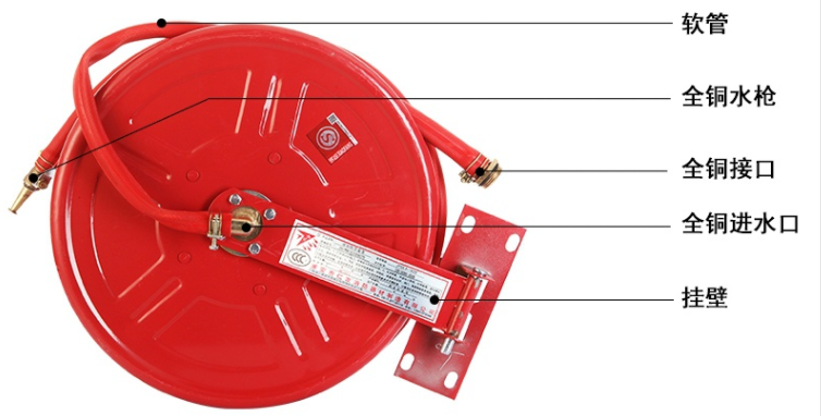 知識分享：消防軟管卷盤和輕便消防水龍！