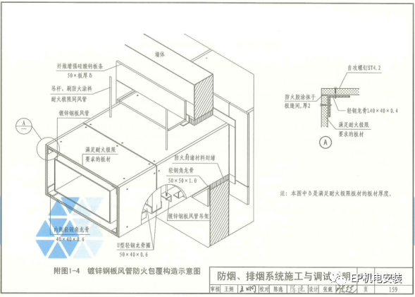 防排煙風管做法的參考意見匯總！