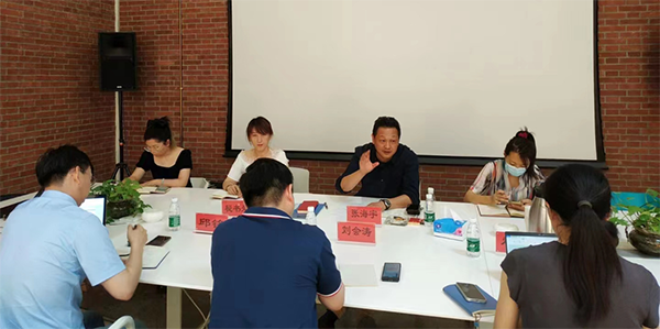 中國工程建設(shè)標準化協(xié)會建筑幕墻門窗專委會一行赴天津市鋼結(jié)構(gòu)幕墻和門窗協(xié)會開展工作交流