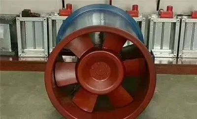 防排煙風機的一個錯誤安裝示例